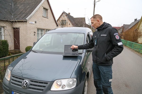 Pristatė jurbarkiečius fiksuosiančius radarus (video, nuotraukos)