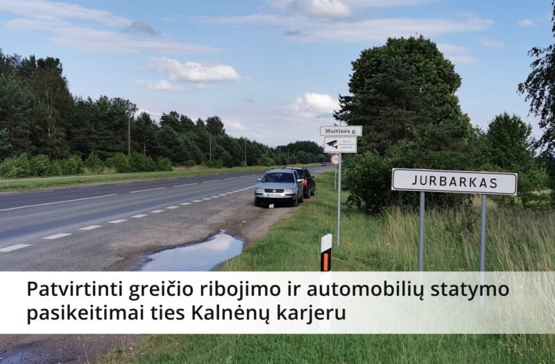 Pro karjerą važiuosime greičiau