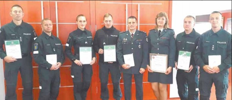 Profesinę šventę mininti policija žengia tobulėjimo keliu