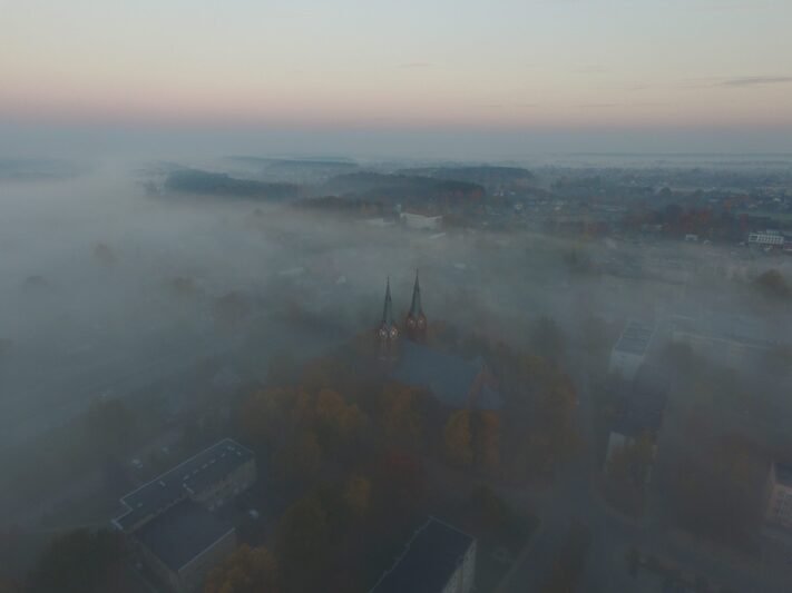 Rajone sąlygas sunkina plikledis ir rūkas! Būkite budrūs!