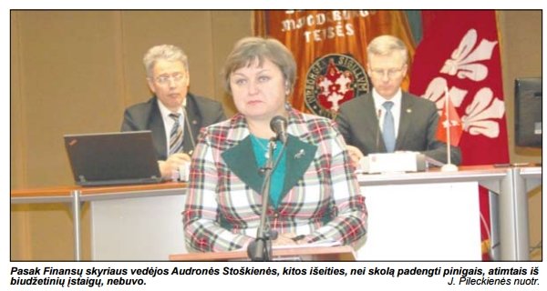 Rajono biudžetą iššlavė iki paskutinio euro (16)