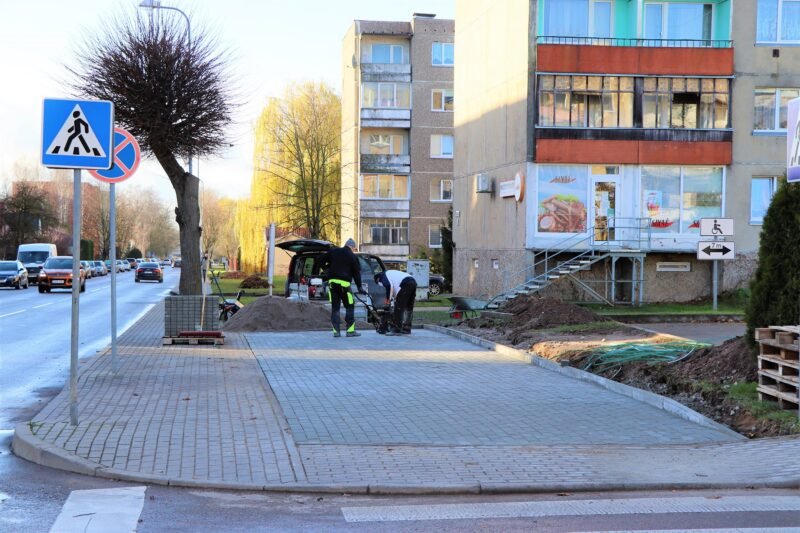 Ruošiama vieta turgeliui Kęstučio gatvėje (5)