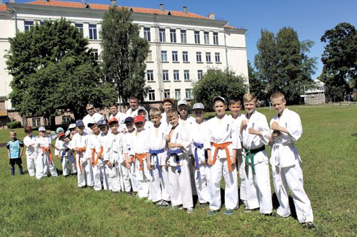 Ruošiasi diržų egzaminui