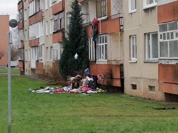 Siautėjančią moterį tramdė visos tarnybos (nuotraukos)