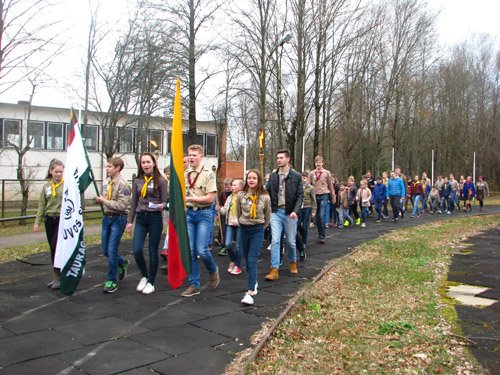 Skautai moka ir laimėti, ir pralaimėti