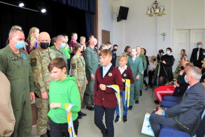 Smalininkuose paminėta Lietuvos kariuomenės diena