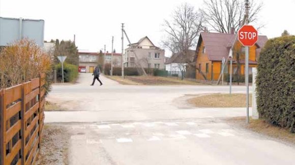 Sodų gatvėje dviratininkus saugos veidrodžiai (6)