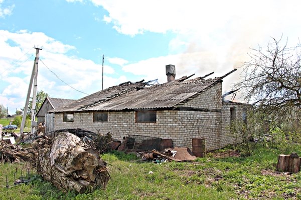 Sudegė gyvenamasis namas