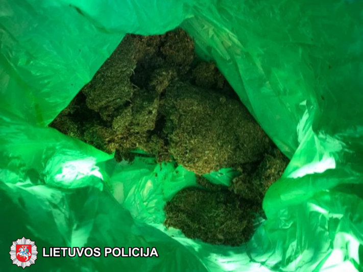 Sulaikė su narkotikais ir koviniu ginklu (7)
