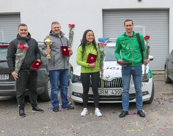 Sutikti geriausi šalies policininkai