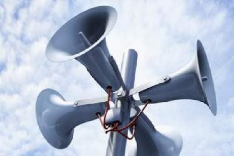 Tikrins perspėjimo sirenas