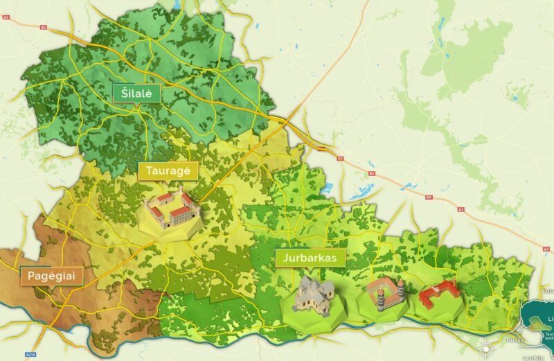 Turizmo naujienų topuose ir Jurbarkas