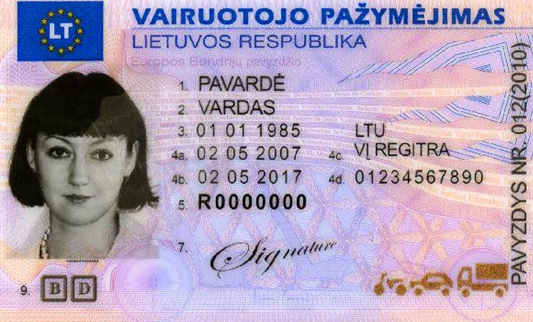 Vairuotojams nebereiks šūsnies dokumentų