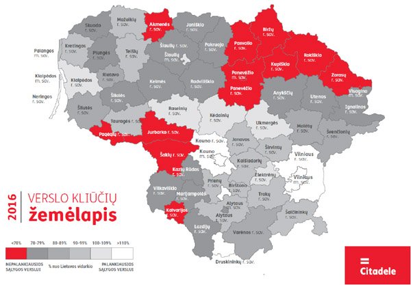„Verslo kliūčių žemėlapis“. Jurbarkas – vėl gale (4)