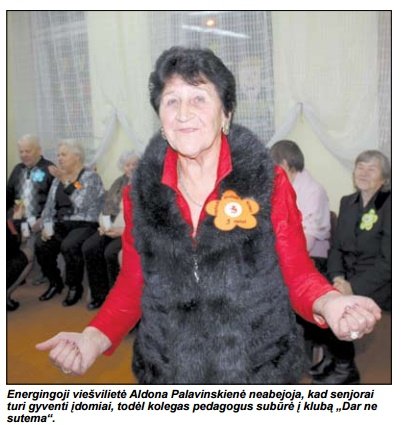 Viešvilės senjorai rudeniu džiaugiasi kartu