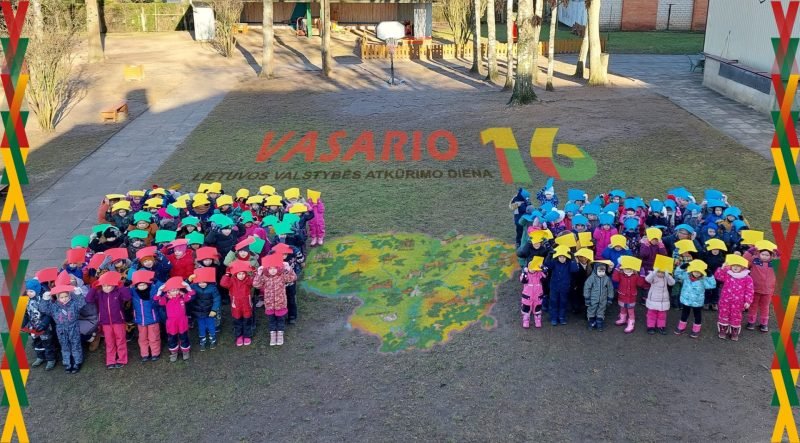 „Ąžuoliukas“ paminėjo Vasario 16-ąją (nuotraukos) (1)