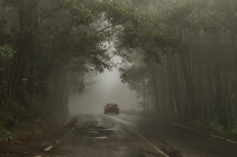 Kelininkai: pagrindinių šalies kelių dangos daugiausia šlapios, vietomis eismą sunkina rūkas