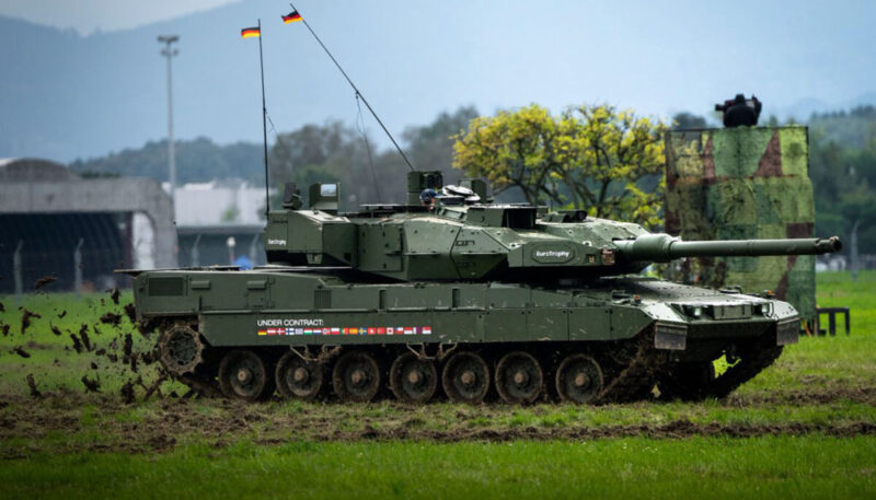 Valstybės gynimo taryba nutarė: kariuomenės divizijai bus perkami tankai „Leopard“ (1)