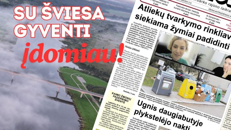 Lapkričio 26-ąją – naujas ŠVIESOS numeris