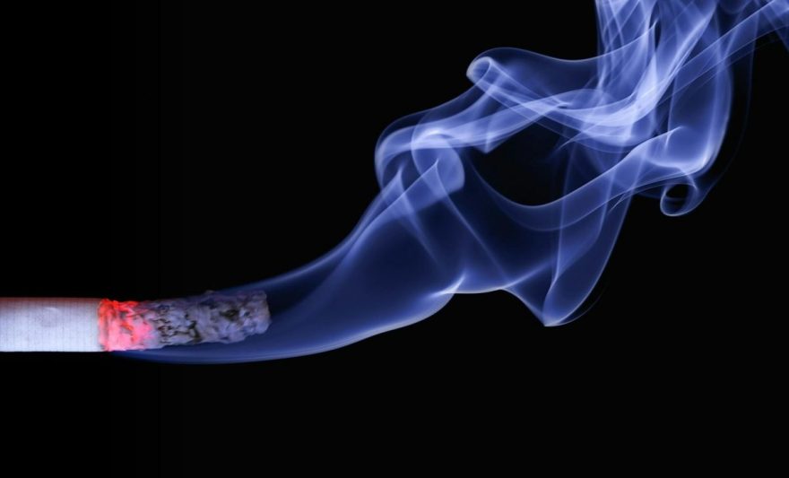 close up photo of lighted cigarette stick