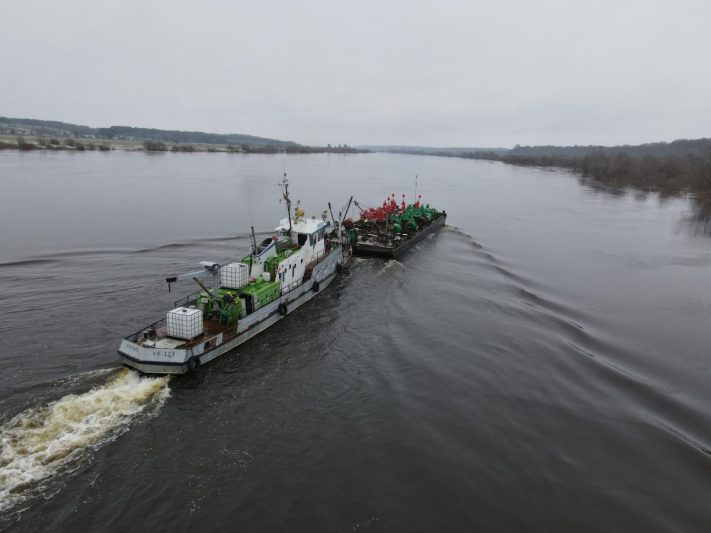 Į Nemuną grįžtant laivams – akys krypsta į galimybę nuplaukti iki Vilniaus (video)