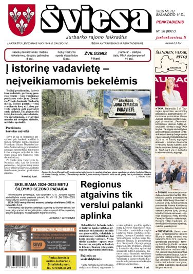 Šviesos numeris 2025 04 11