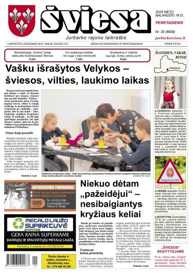 Šviesos numeris 2025 04 18