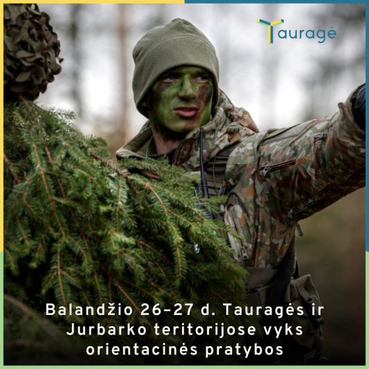 Jurbarko ir Tauragės rajonuose – karių pratybos