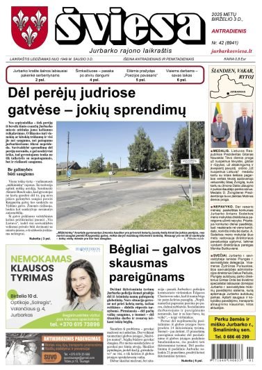 Šviesos numeris 2025-06-03