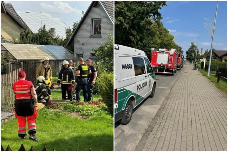 Rimta gelbėjimo operacija Jurbarke: į pagalbą vietos ugniagesiams nuskubėjo gelbėtojai iš Kauno (7)