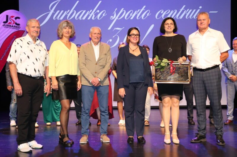 Jurbarko sporto centrui – trisdešimt!