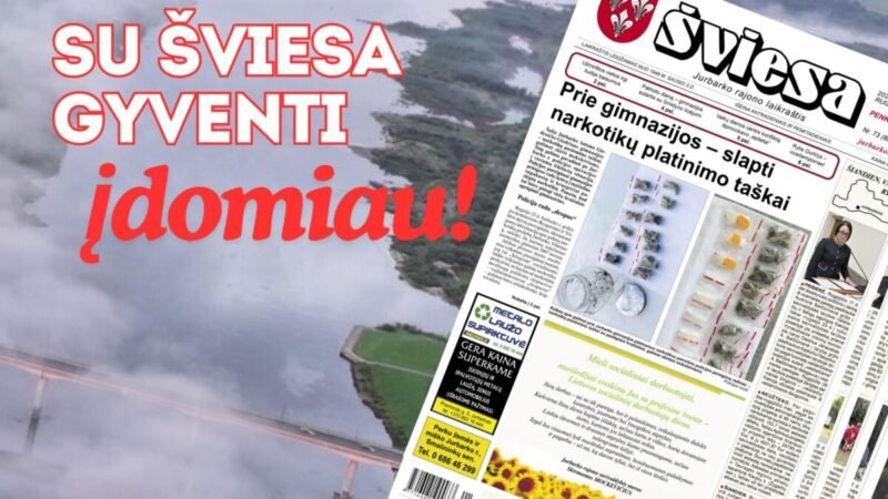 Išleistas naujas laikraščio ŠVIESA numeris (2)