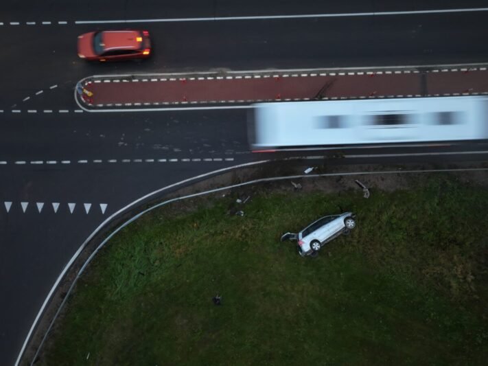 Sankryža Šilinėje vėl pagavo automobilį (nuotraukos)
