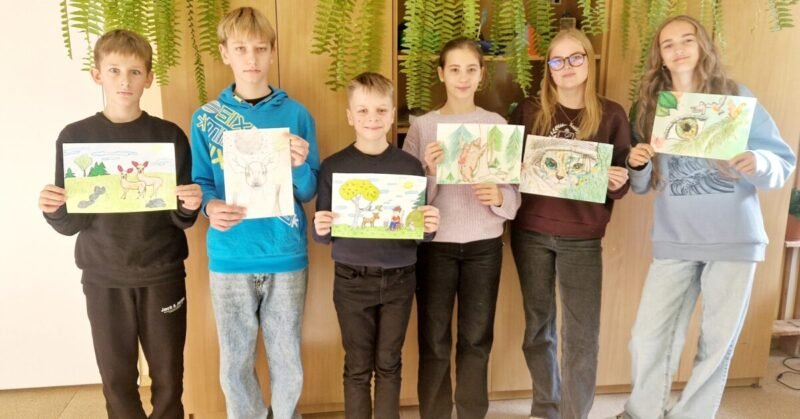 Piešinių konkursas „Gyvūnų pasaulis mano akimis“