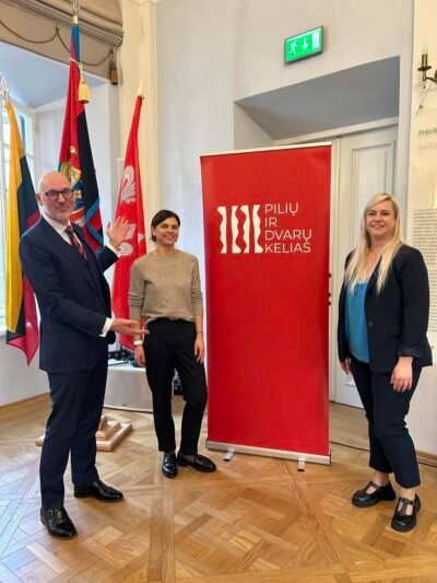 Pristatytas „Pilių ir dvarų kelias“