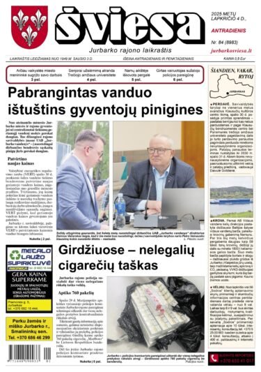 Šviesos numeris 2025-11-04