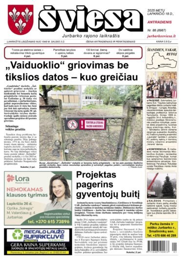 Šviesos numeris 2025-11-18