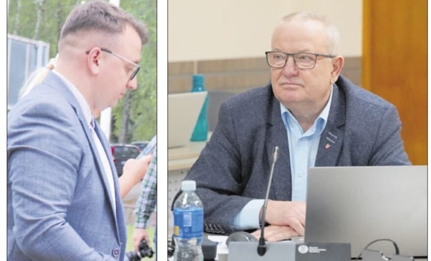 Solidų atlyginimą gaunantis, bet keletą metų nuostolingai dirbančios UAB „Jurbarko vandenys“ direktorius Dainius Večerskas teigia, kad ir šie metai bus nuostolingi, tačiau į savivaldybės tarybos nario Petro Vainausko klausimą kokio nuostolio tikėtis – neatsakė. L. Pilecko nuotr.