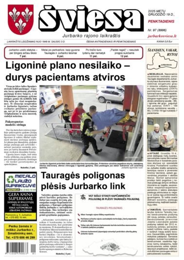 Šviesos numeris 2025-12-19