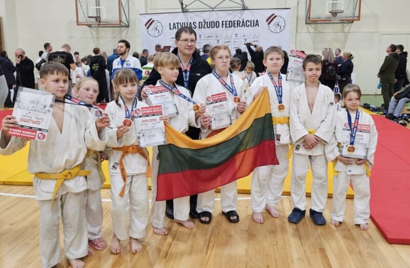 Dziudo taurės varžybose Jūrmaloje – sėkmė