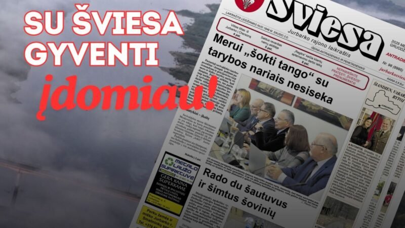 Išleistas naujas laikraščio ŠVIESA numeris (2)