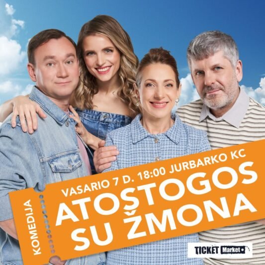 Komedija „Atostogos su žmona”