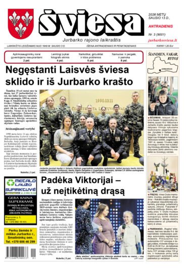 Šviesos numeris 2026-01-13