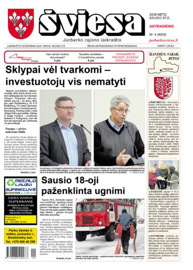 Šviesos numeris 2026-01-20