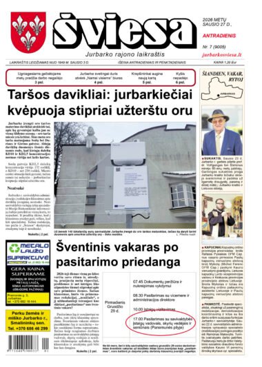 Šviesos numeris 2026-01-27