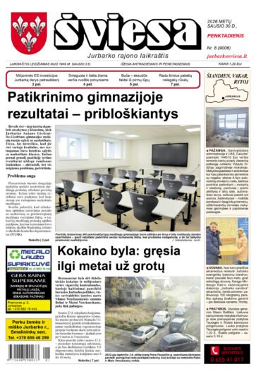 Šviesos numeris 2026-01-30