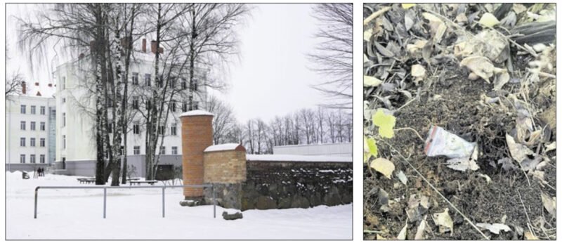 Pernai rugsėjį policija su gimnazija besiribojančiame Dvaro parke rado apie dvidešimt narkotikų slaptaviečių, dėl dviejų asmenų veiklos pradėtas ikiteisminis tyrimas. L. Pilecko nuotr.