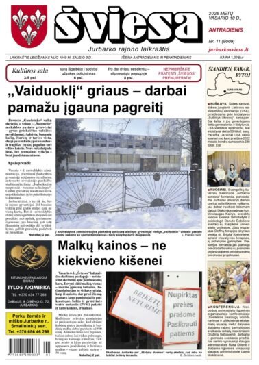 Šviesos numeris 2026-02-10