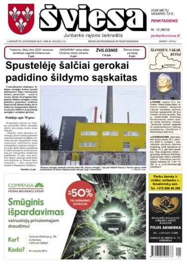 Šviesos numeris 2026-02-13