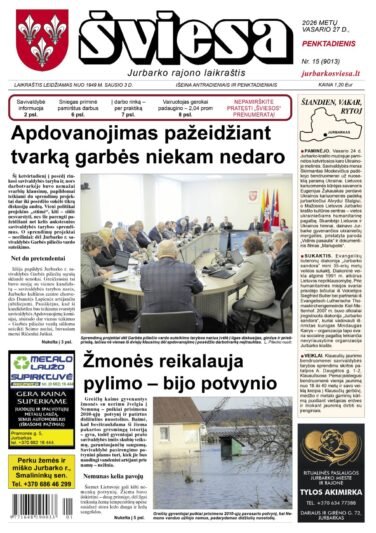 Šviesos numeris 2026-02-27